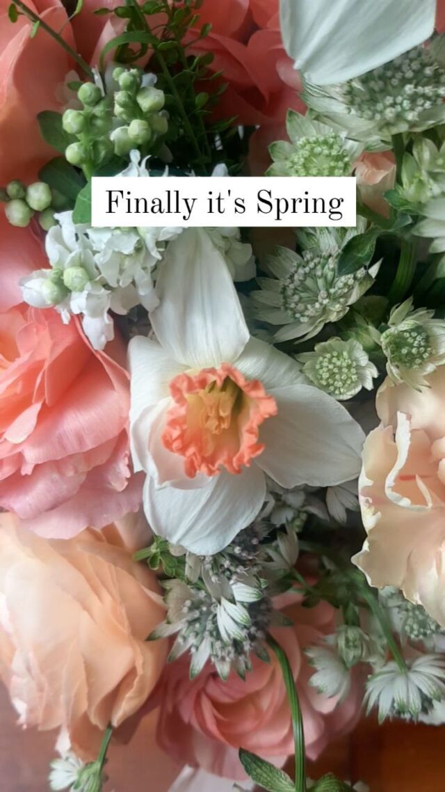 Today my favorite season begins, it's Spring 🌸💫Let your love story bloom with the same beauty and freshness of this enchanting season. Do you already know what color to choose for your bouquet? The pantone color of the year 2024 is "Peach Fuzz" the code is 13-1023 🍑#springweddingflowers #springiscoming #springwedding #springweddings #peachfuzz @albertocappellini_fiori