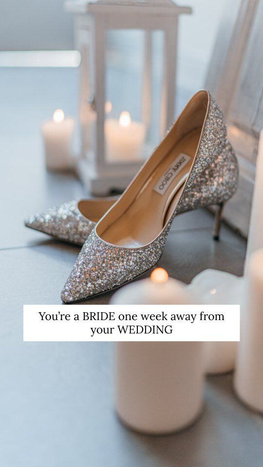Trying on wedding shoes is essential for feeling comfortable on your big day 💫👠💍Test some dance moves to ensure freedom of movement practice spins, twirls, and steps before your weddingIt's acceptable to bring a change of shoes, like flats, this allow bride's to switch to more comfortable footwear for the party and disco moment #weddingshoes #weddingdress #weddingintuscany #jimmychoo #jimmychooshoes #bride @jimmychoo